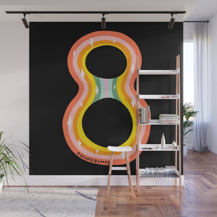 Rainbow 8 Wall Mural Gallery Image 1