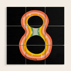 Rainbow 8 Wood Wall Art Gallery Image 1