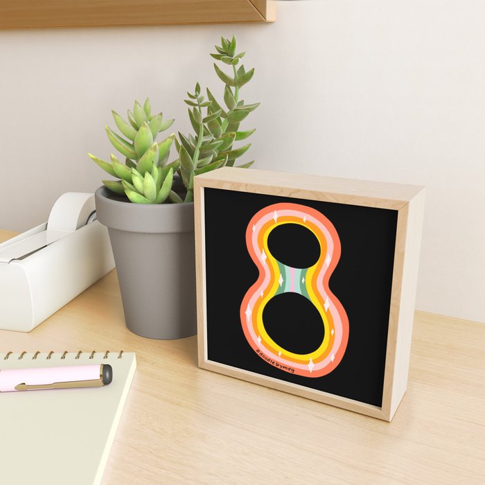 Rainbow 8 Mini Art Print Gallery Image 2