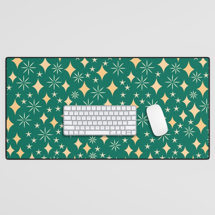 Christmas Lights pattern Desk Mat Gallery Image 1