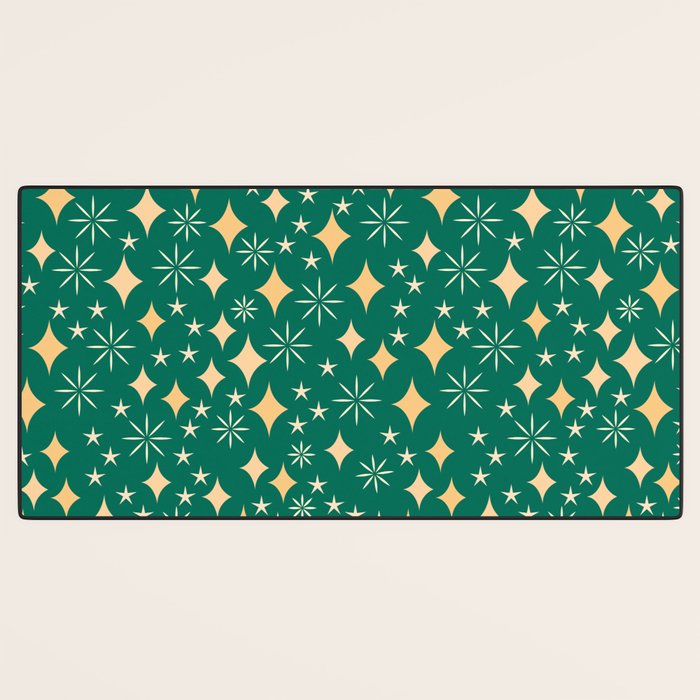 Christmas Lights pattern Desk Mat Gallery Image 3