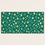 Christmas Lights pattern Desk Mat Gallery Image 3