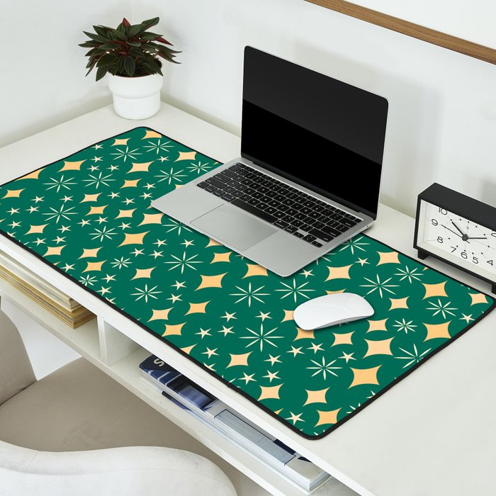 Christmas Lights pattern Desk Mat Gallery Image 2