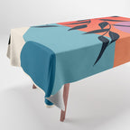 Geometric Shapes 140 Tablecloth Gallery Image 1