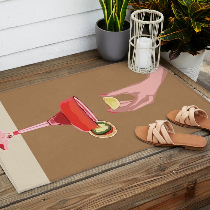 Cocktail Time 1 Outdoor Rug Gallery Image 2