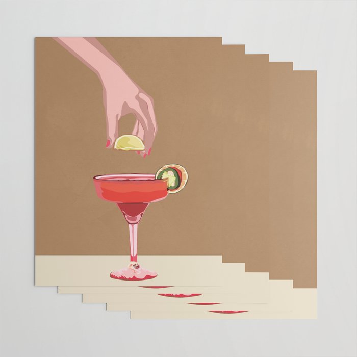 Cocktail Time 1 Wrapping Paper Gallery Image 3