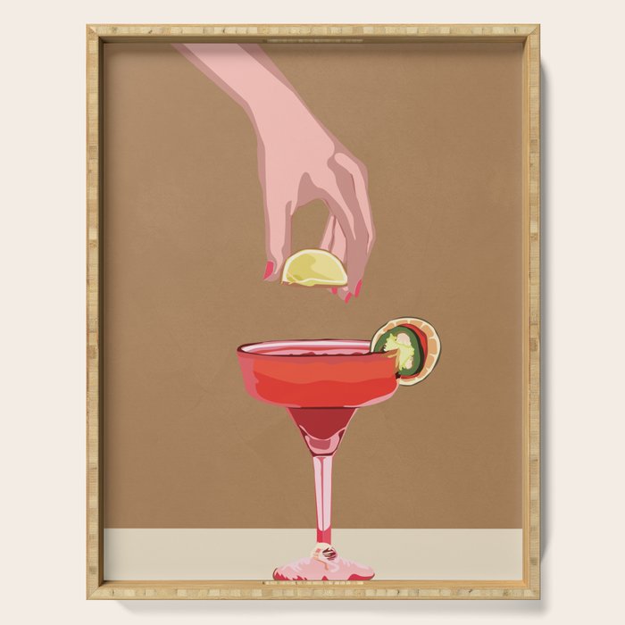 Cocktail Time 1 Serving Tray Gallery Image 1