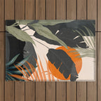 Jungle Abstract 12 Outdoor Rug Gallery Image 1
