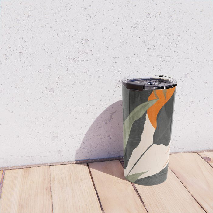 Jungle Abstract 12 Travel Mug Gallery Image 4