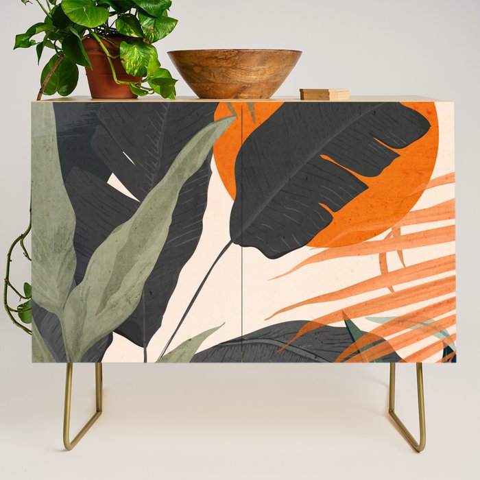 Jungle Abstract 12 Credenza Gallery Image 1