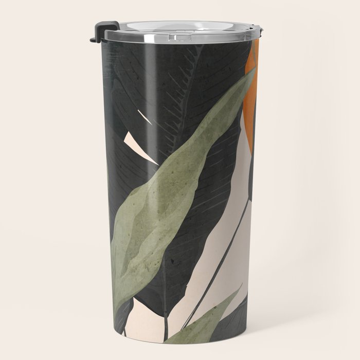 Jungle Abstract 12 Travel Mug Gallery Image 3
