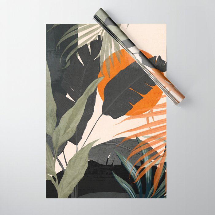 Jungle Abstract 12 Wrapping Paper Gallery Image 1