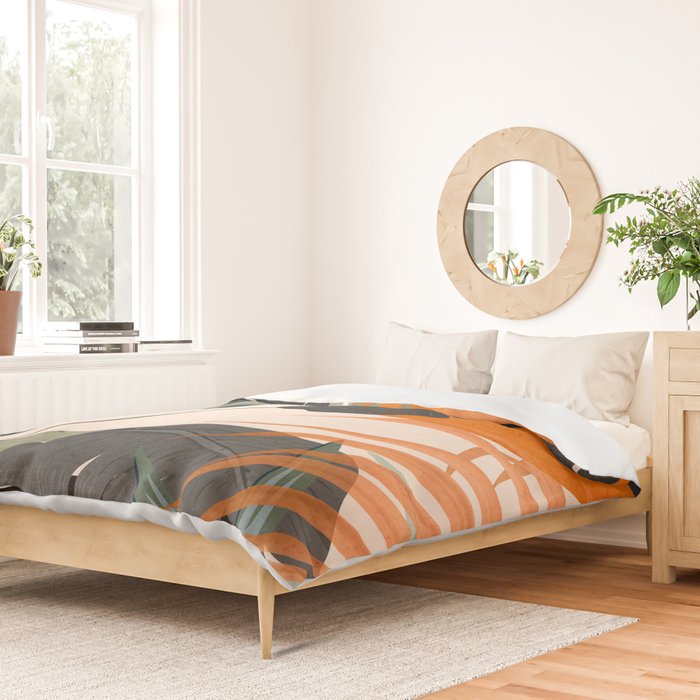 Jungle Abstract 12 Duvet Cover Gallery Image 2