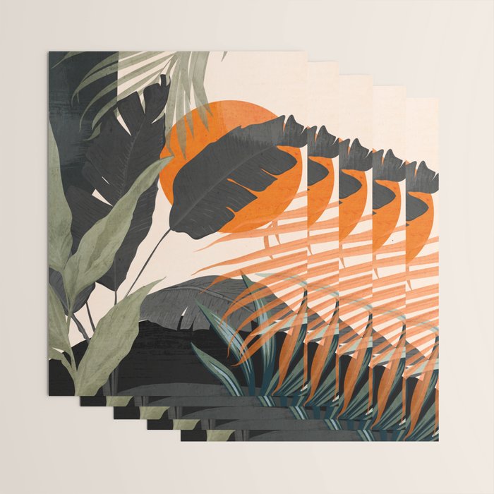 Jungle Abstract 12 Wrapping Paper Gallery Image 3