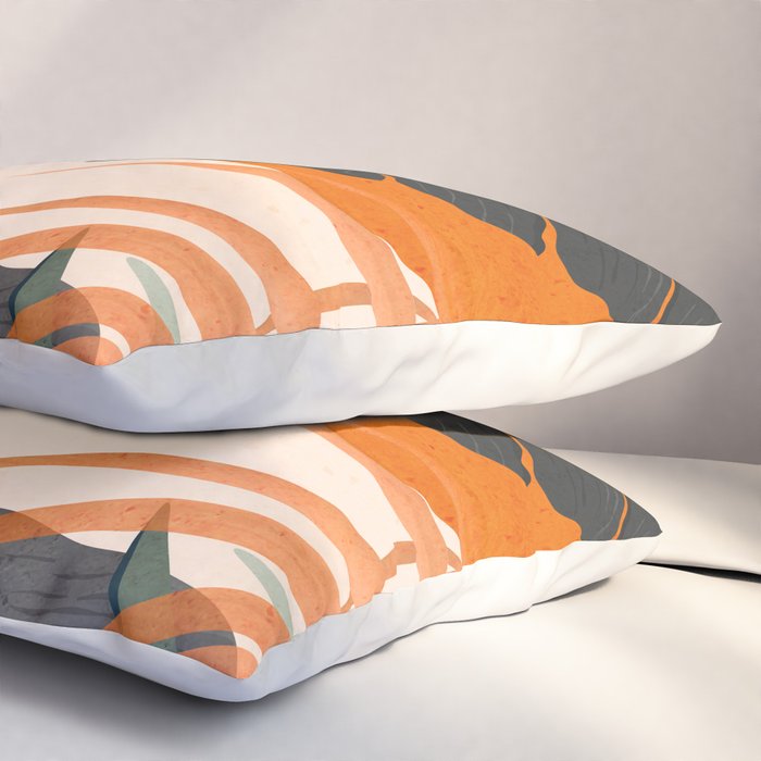 Jungle Abstract 12 Pillow Sham Gallery Image 3