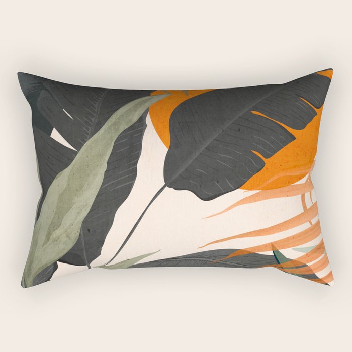 Jungle Abstract 12 Rectangular Pillow Gallery Image 1