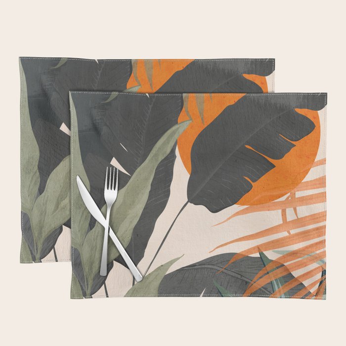 Jungle Abstract 12 Placemat Gallery Image 1