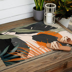 Jungle Abstract 12 Outdoor Rug Gallery Image 2