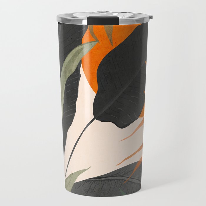 Jungle Abstract 12 Travel Mug Gallery Image 1
