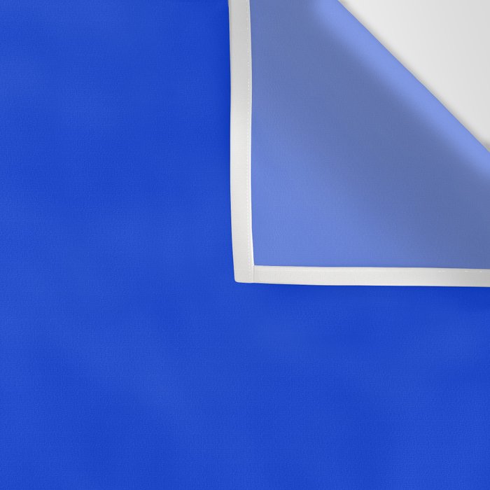 Royal Blue Bright Bold Solid Color Wall Tapestry Gallery Image 3