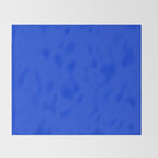 Royal Blue Bright Bold Solid Color Throw Blanket Gallery Image 2
