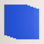 Royal Blue Bright Bold Solid Color Wrapping Paper Gallery Image 3