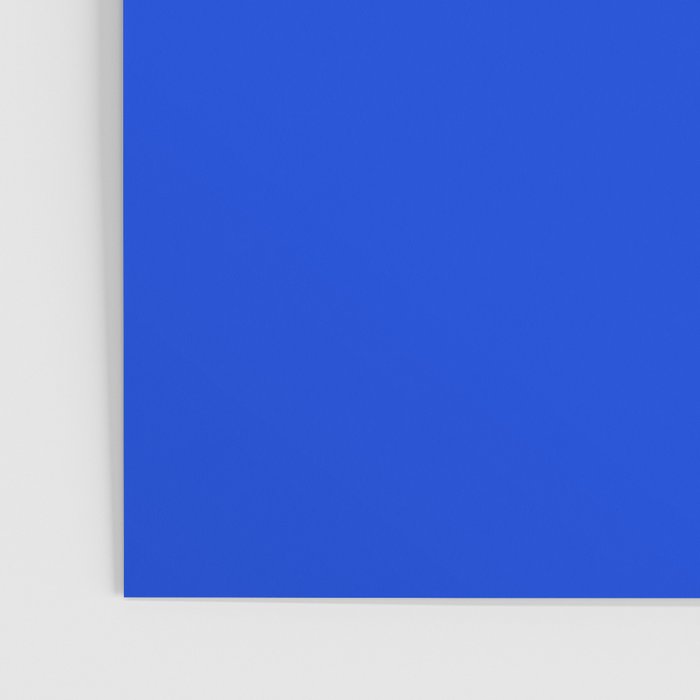 Royal Blue Bright Bold Solid Color Poster Gallery Image 3