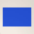 Royal Blue Bright Bold Solid Color Welcome Mat Gallery Image 1