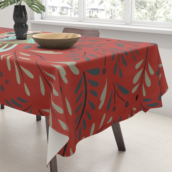 Peace Bird - Red Tablecloth Gallery Image 3