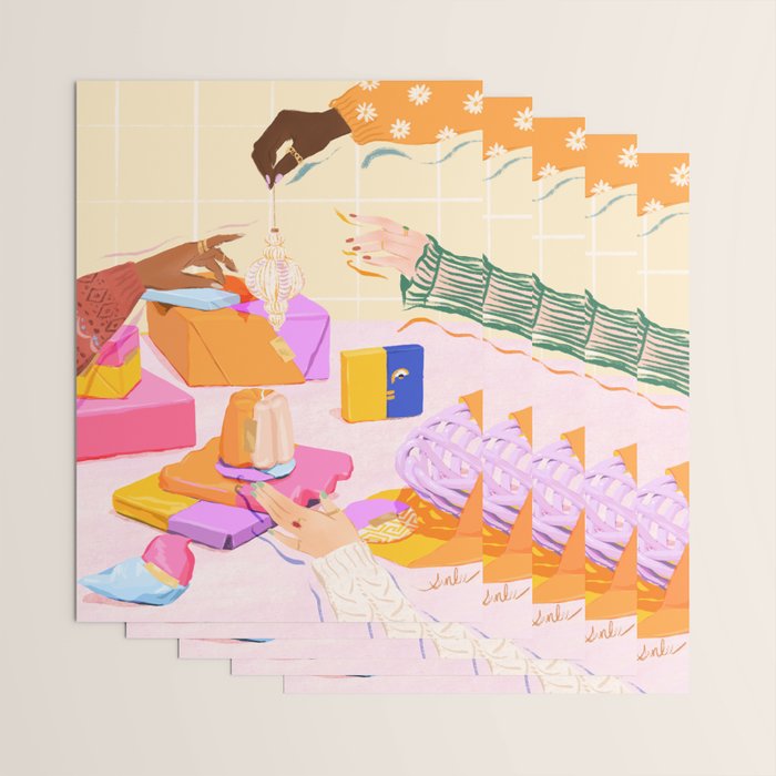 Holiday Preparation Wrapping Paper Gallery Image 3
