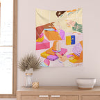 Holiday Preparation Wall Tapestry Gallery Image 2