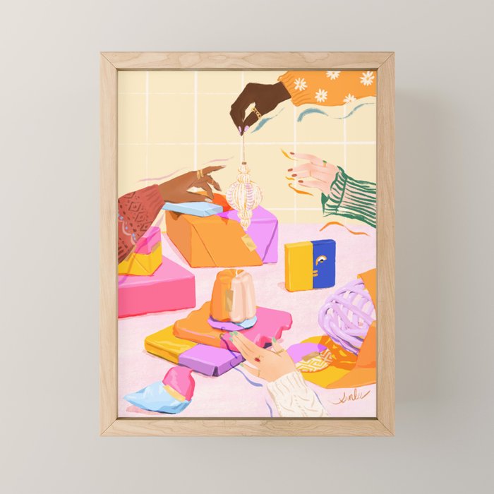 Holiday Preparation Mini Art Print Gallery Image 1