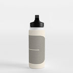Abstraction_BLACK_DOT_LINE_ART_Minimalism_003C Water Bottle Gallery Image 3
