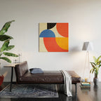 BAUHAUS 02: Exhibition 1923 | Mid Century Series  Wood Wall Art Gallery Image 2