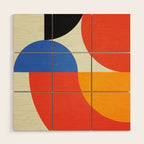 BAUHAUS 02: Exhibition 1923 | Mid Century Series  Wood Wall Art Gallery Image 1