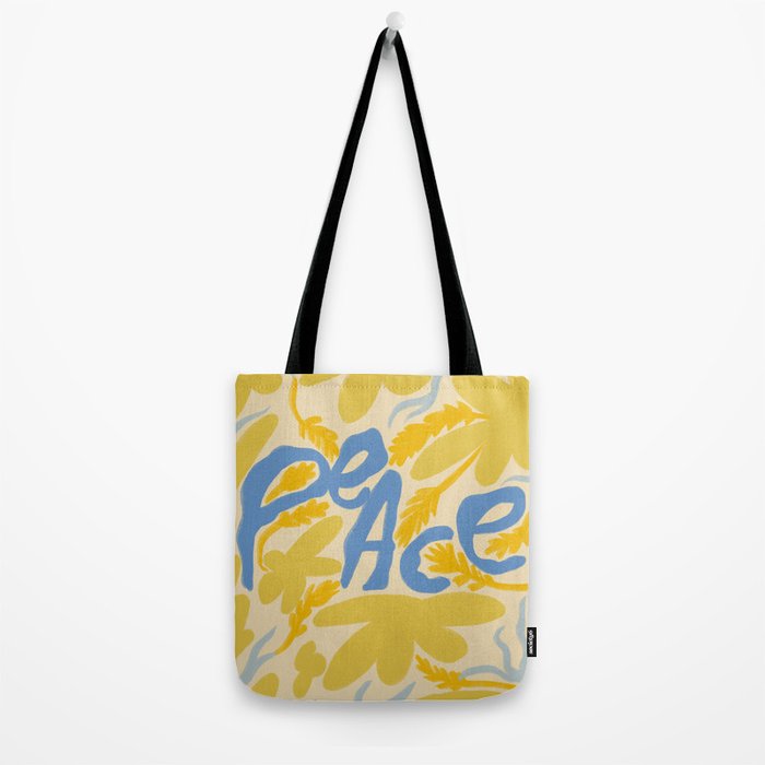 PEACE Tote Bag Gallery Image 2