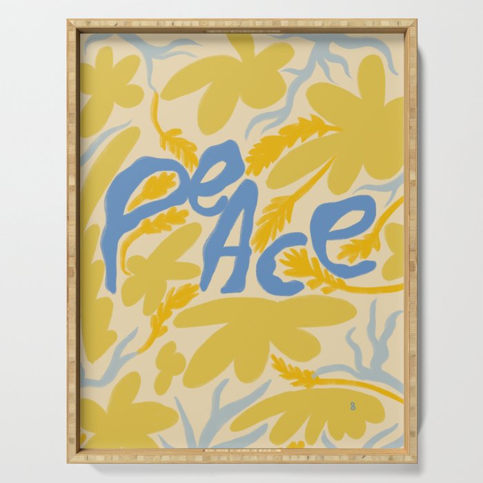 PEACE Serving Tray Gallery Image 1