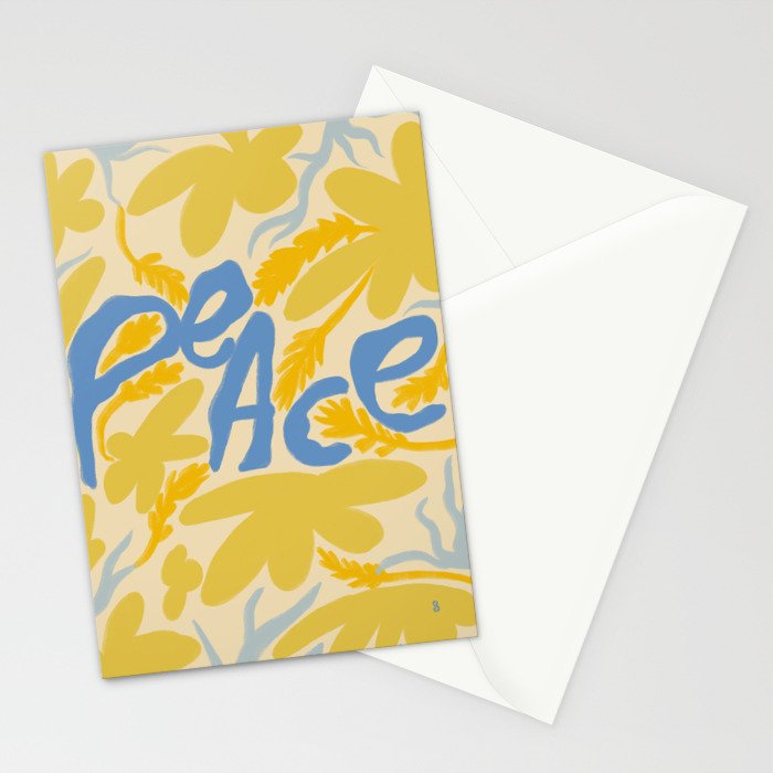 PEACE Stationery Card Gallery Image 2