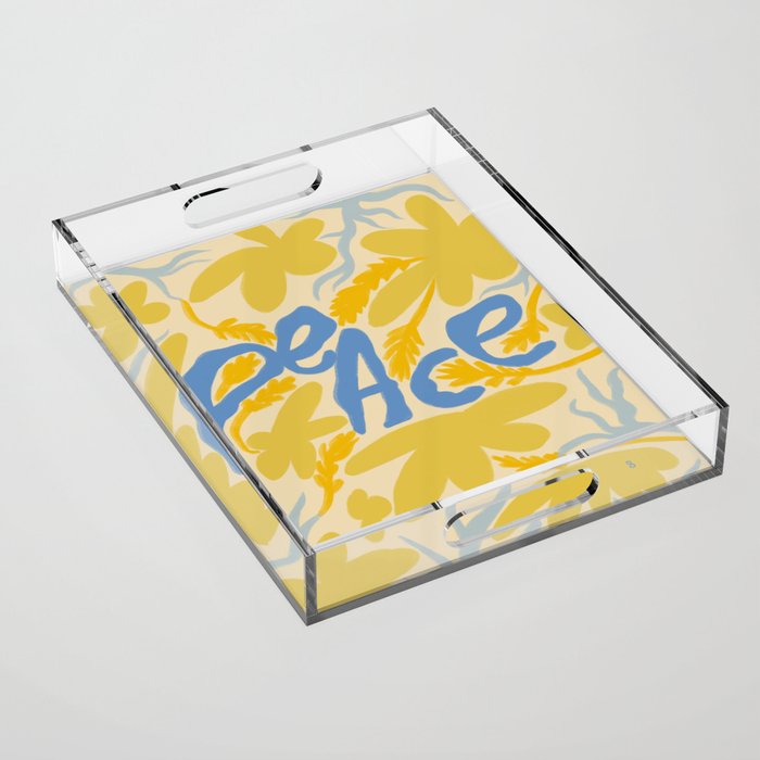 PEACE Acrylic Tray Gallery Image 1