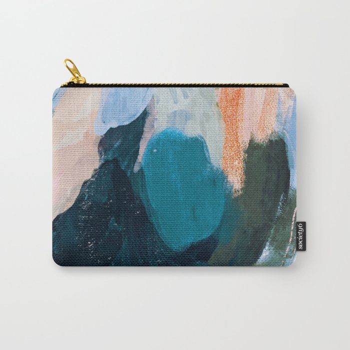 Joy In The Waiting | Abstract Carry All Pouch Gallery Image 1