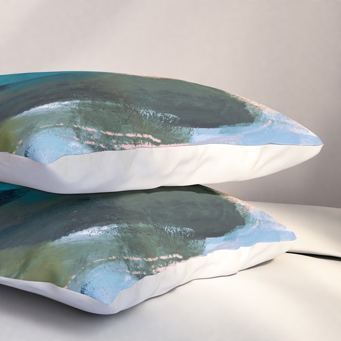 Joy In The Waiting | Abstract Pillow Sham Gallery Image 3