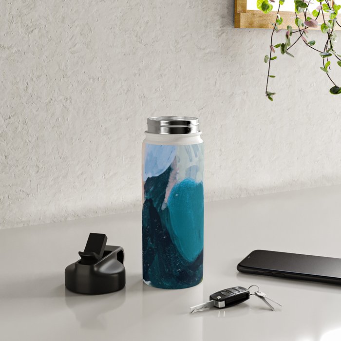 Joy In The Waiting | Abstract Water Bottle Gallery Image 4