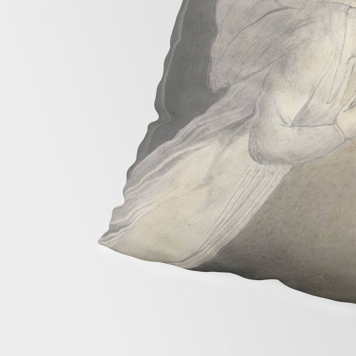 William Blake The Angels hovering over the body of Christ in the Sepulchre Pillow Sham Gallery Image 4