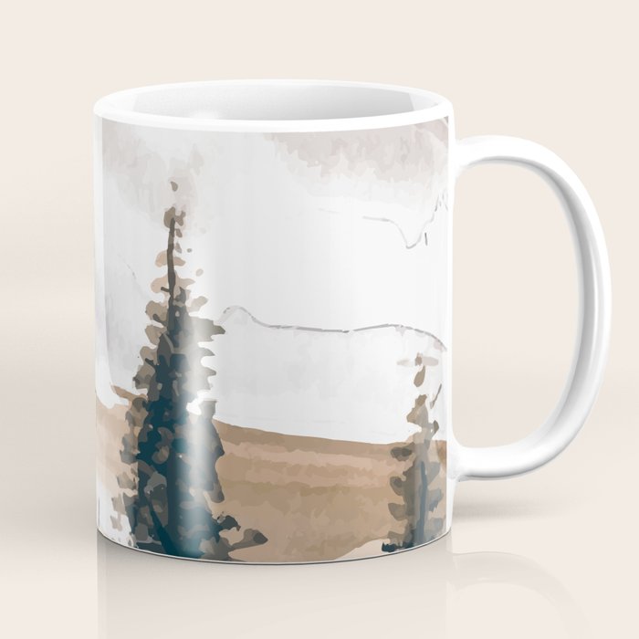 Beautiful Winter Memory Coffee Mug Gallery Image 1