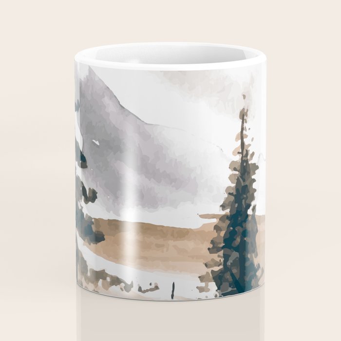 Beautiful Winter Memory Coffee Mug Gallery Image 4