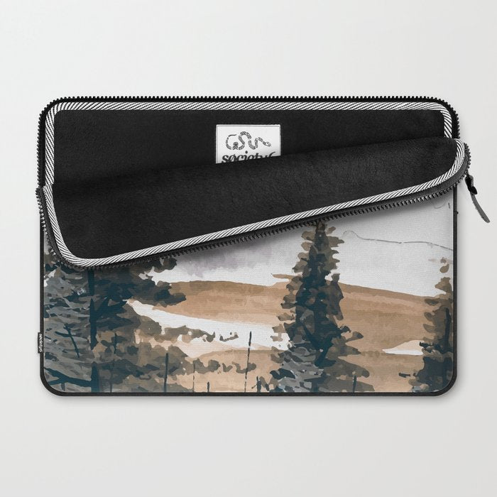 Beautiful Winter Memory Laptop Sleeve Gallery Image 2