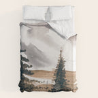 Beautiful Winter Memory Duvet Cover Gallery Image 6