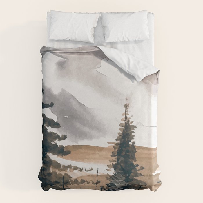 Beautiful Winter Memory Duvet Cover Gallery Image 6