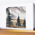 Beautiful Winter Memory Wall Mural Gallery Image 2