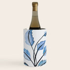 Blue leaves Wine Chiller Gallery Image 1